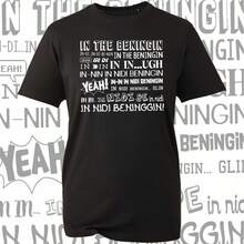 In The Beginning Spoof Funny T-Shirt, Joke Meme, Funny Saying, In Di Beninging,220G Cotton T-Shirt – Durable Yet Soft Blending Street, Retro, And Minimalist Vibes – Perfect For Daily Wear, Work, Weekend Outings, Or Lounging – I Gift For Him Or Her, Birthday, Annrsary, Or Just Because - 白色5 - 查看 1