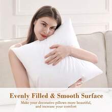 Inserts de coussin - Blanc - Voir 4
