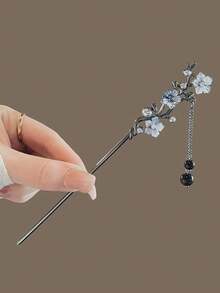 1 Kẹp tóc hình bướm phong cách cổ điển, Phụ kiện tóc thiết kế độc đáo kiểu Trung Hoa dành cho nữ, Tóc nối búi, Ghim cài tóc - Kẹp tóc bướm đôi - Xem 6