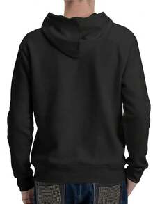 I Want To Hit Snowmobile Ditch Hoodie - Black - View 2