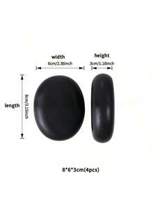 1 Set Hot Stones Massage Heater Kit, Portable Hot Stone Massage Set With Heater, Hot Rocks Basalt Massage Stones For Home SPA Heating Therapy Relaxation - Multicolor - View 24