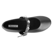 Mary jane exterior Piel vegana color Negro para Mujer  Liso    Casual    Hebilla    Casa    PV25 - Negro - Ver 4