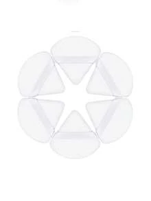 Triangle Makeup Powder Puff, Fragrance-Free Cosmetic Applicator With Soft Bristles For Setting Powder, Blush, Eyeshadow - Professional And Daily Use, Compact Design, Smooth Texture, Beauty Enthusiasts, High-Quality Bristles, Beauty Tool,Makeup,Cheap,Room Decor,Vanity,Travel,Bedroom,Makeup Accessories,Puff,Makeup Blender,Powder Puff,Makeup Sponge