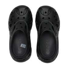 Crocs 女士珊瑚色木屐凉鞋，简约舒适户外旅行运动休闲拖鞋 211141-001 - 211141-001 - 查看 4