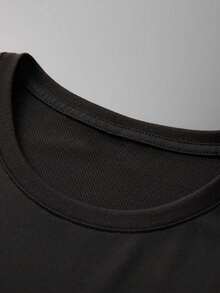 10 Print Men's Breathable Round Crew Neck Short Sleeve Tee, Simple  Fashion Street  Comfy Casual Sports Top for Spring Summer Holiday Leisure Vacation