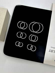 1 para kolczyków-kółek ze srebra próby 925, dostępne w wielu rozmiarach, klasyczny styl boho, lekkie i hipoalergiczne, idealne dla kobiet/nastolatek, prezent do noszenia na co dzień/na imprezę/podróż