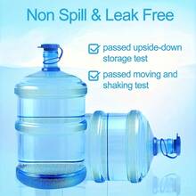 Reusable Silicone Water Bottle Replacement Lid - Suitable For 5 Gallon And 3 Gallon Buckets - 55mm Universal Mouth - Leakproof And Dustproof - Suitable For Outdoor Camping And Kitchen Use - 1 - View 5