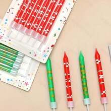 12像素生日TNT主题派对装饰，石蜡，无需电源，无羽毛，TNT生日庆祝派对装饰用品 - 彩色 - 查看 6