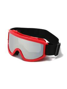 Mountain Snow UV Protection Goggles, Hiking Snow Outdoor Minimalist Versatile Snow Goggles - White Frame White Mercury - View 16