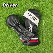 Fundas protectoras para cabezas de palos de golf para híbridos, conductores y maderas de fairway, cubiertas duraderas y a prueba de polvo - Negro - Ver 8