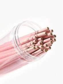 MINAMIZU 30/50/100/200 piezas Conos pre-enrollados rosas, papeles de enrollar, conos pre-enrollados tamaño King 4.33 pulgadas, papeles de combustión lenta, accesorios para fumar, accesorios para vapear, para regalos de vacaciones/San Valentín & accesorios para fumar, ¡regalo del Día del Padre! - Rosa - Ver 5