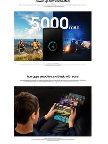 Samsung Galaxy A06 4G 智慧型手機 (4GB+128GB) (6GB+128GB) (4GB+64GB) | 6.7 吋 HD+ 大螢幕 | 50MP 三鏡頭相機 | 5000mAh 長效電池 | 側邊指紋辨識 | Android 系統升級 | 多工處理效能 | 健康與數位福祉 | 時尚設計 | 4G LTE 網路連接 | USB Type-C 介面 | 適合串流、辦公與攝影 - 金色 - 查看 6