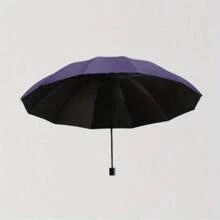 Extra Large Umbrella - Violet Purple - View 1