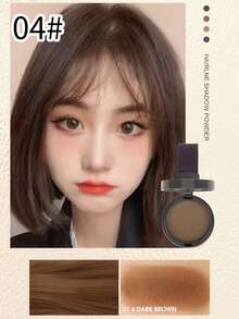 MAYCHEER Hairline Powder - Instant Coverage, Natural Finish - For Fine Hair And Root Touch-Ups - Includes Sponge Applicator, Portable Size - 彩色 - 查看 10