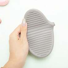 6pcs PAIR OF GREY SILICONE MINI MITT GRIPS HEAT RESISTANT POT HOLDER MITTS KITCHEN - Grey - View 6