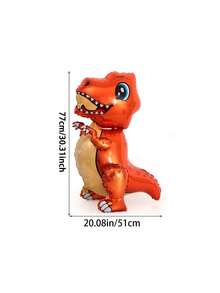 1 Miếng Khủng long 4D Bóng bay giấy bạc - Nhiều màu - Xem 8