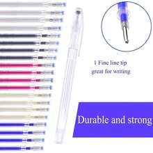 Set de 10 bolígrafos mágicos borrables con calor, bolígrafos de tela sensibles a la temperatura que desaparecen, accesorios de marcado y etiquetado para costura y manualidades DIY