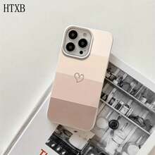 Funda para phone (1 unidad) con diseño estampado de amor que cambia de color gradualmente y orificios grandes. Compatible con phone 16 Pro Max, 16, 15 Pro, 14, 14 Plus/14 Pro Max, 13, 13 Pro, 12 Pro y 11/11 Pro. Regalos para cumpleaños y fiestas - Blanco - Ver 7