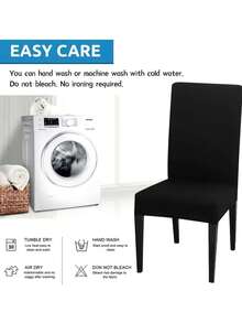 1/2/4/6 pièces Housse de fauteuil, Protecteur de siège de chaise amovible et lavable, Convient pour les fêtes à la maison, les mariages d'hôtel, les banquets de vacances, les célébrations de fête et les housses de protection d'hôtel