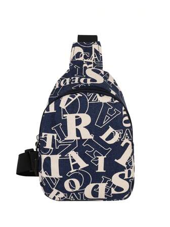 Sac de poitrine à la mode pour femme, simple et élégant