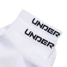 Under Armour Men's Women's Ankle Sports Socks, Casual Everyday Socks, Outdoor Travel Socks, Fitness Training Sports Socks 25510205-100 - White - View 7