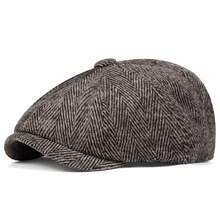 1pc Men's Wavy Brim Newsboy Cap, Outdoor Gentleman Casual Hat Suitable For Spring And Autumn Travel,Summer,Beach,Holiday British Vintage Style Newsboy Cap For Men - Multicolor - View 5