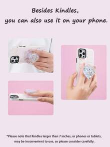 这款透明保护套配备 Kindle 指环支架，兼容 Kindle Paperwhite 第 12 代（2024 年款）、Kindle 第 11 代（2024 年款）、Libra Colour 7 英寸版、Clara Colour 版以及 Fire HD 10 平板电脑（第 11/13 代，2021/2023 年款）。这款简约的多功能支架、指环支架和保护套组合，让您在阅读书籍和使用手机时不易感到疲劳，是送给爱书人士的理想礼物。 - 彩色 - 查看 4