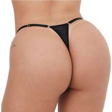 Sensual Thong Panty Kit With Sexy Phrases For  Couple Includes Choker - 彩色 - 查看 3