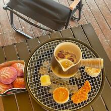 Mesa Plegable Camping, 95 * 55cm Plegable Playa De Portátil, Mesa De Camping Plegable Pequeña Adecuado para Exteriores, Playa, Picnic, Barbacoa, Pesca - 50 * 53 cm - Ver 7