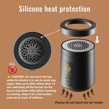 Charcoal Oud 2-In-1 Electric Incense Burner Type-C Portable Burner Aoma Diffuser For Car - Multicolor - View 12