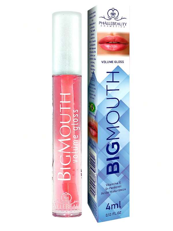 Phallebeauty Brilho Labial Big Mouth Rosa