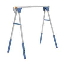 YUNRUX 2pcs Work Trestle, Folding Sawhorse, Folding Trestle - A - View 7