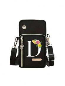 Bolso de teléfono para mujer, mini bolso bandolera, monedero vertical, brazalete deportivo/muñequera para correr, mini bolso bandolera casual para teléfono con orificio para auriculares, adecuado para damas de oficina elegantes, estudiantes universitarias, empresarios, viajeros, trabajadores de oficina, gran regalo para aniversario, parejas, cumpleaños, San Valentín, Navidad, Acción de Gracias, Día del Maestro - Multicolor - Ver 13
