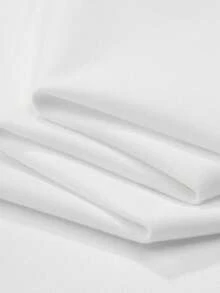 Girls & Teenagers Students Casual Printed Black Crew Neck Short Sleeve T-Shirt Top, Summer - trắng - Xem 4