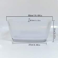 16L LED Lighted Ice Bucket, PP Material, Translucent, Large Capacity Refrigeration Bucket, Can Refrigerate Wine And Beer, Suitable For Parties, Weddings, Bars, Clubs (Rechargeable) - Green - View 3