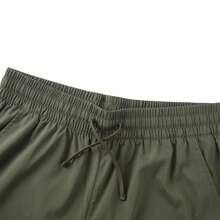 Puma男褲訓練健身跑步運動休閒小logo簡約舒適透氣短褲523199-73 - 軍綠色 - 查看 5