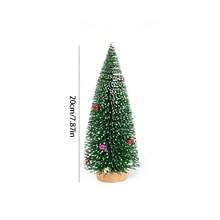1PC 10/15/20cm Mini Christmas Tree Wooden Home Table Top Decor For Christmas Party New Year Home Decoration Supply,Christmas - Multicolor - View 14