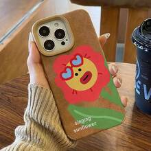 Funda para phone (1 unidad) con diseño de dibujos animados. Compatible con phone 13 Pro, 16 Plus, XS, 15, 14, 11 y 12. Color curry. Diseño sencillo y suave. - Colores mixtos 1 - Ver 6