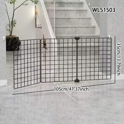 Grindar för husdjur, Isoleringsdörr för små katter, Hundbarriär, Hundstängsel inomhus, Trappräcke, Balkongskyddsräcke