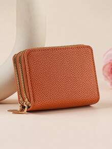 Letter Graphic Multi-Card Card Organizer Storage Cards Slim Lightweight Portable Cash ID Card Card Coin Pocket Short Wallet Small Pouch Small Pocket Wallet For Birthday Gift Teenagers For College Student School Student Wallet Small Wallet Teacher Gifts Gift For Girlfriend Gifts Gift Bag Present For Teachers School Supplies Teacher Gifts