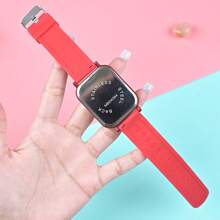 MBD4384 Electronic Sports Watch, Ideal For Men, Equipped With An LED Touch Screen And Adjustable Silicone Strap, Perfect For Everyday, Casual And Sports Activities.