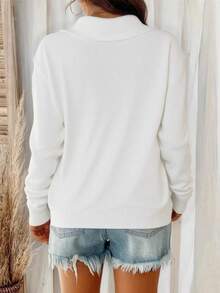 Women Sweaters - White - View 2