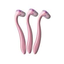 domon dolly Set de 3 rasuradoras para el recorte del vello del bikini - Morado Violeta - Ver 2