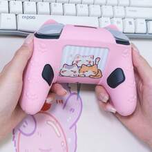 DATA FROG Switch 2 Pro Controller Silicone Cover NS2 Pro Cat Ear Gamepad Protective Case Cute Design - Shape - View 4