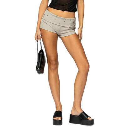 Women Y2K Studded F…