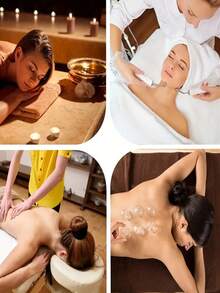 50 pezzi Copri poggiatesta monouso in tessuto non tessuto a forma di U, copri poggiatesta per massaggi antiadesivi, adatti per lettini da massaggio professionali e sedie da spa, misura universale elastica - Bianco