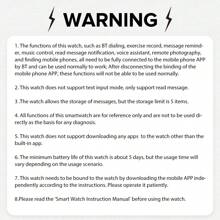 2025升级版智能手表，男女通用，1.83英寸高清显示屏，无线通话/通知/闹钟，1ATM防水，内置健身追踪器，100多种运动模式，兼容iOS/安卓系统 - 彩色 - 查看 11