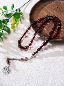 45 颗 10 毫米穆斯林念珠 Tasbih 念珠 Misbaha - 彩色 - 查看 19