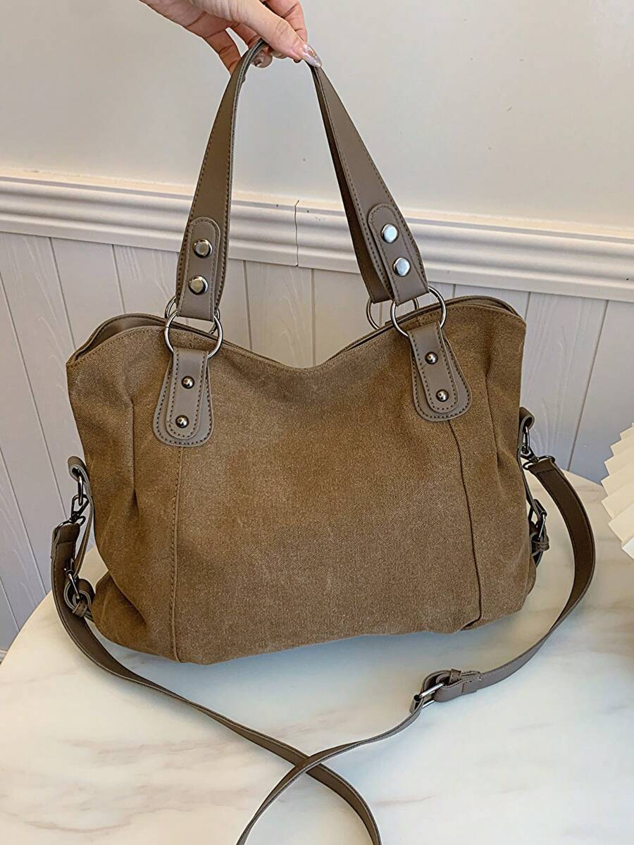 New Arrival Large Capacity Minimalist Casual Tote Bag