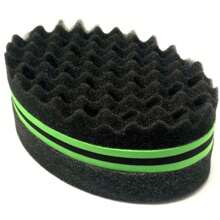 Magic Twist Hair Sponge, Barber Hair Brush Sponge, Styling Tool For Afro Curl, Coils, Dreadlocks - Multicolor - View 9